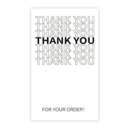 Rectangle Paper Sticker Featuring Love Charms Design, 1 Piece For Creative Stationery Use