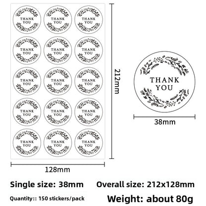 15 Pieces Round PVC Love Charms Stickers, Durable And Decorative Accessories