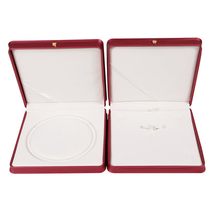 Plastic Necklace Box For Love Charms, 1 Piece, White Jewelry Packaging
