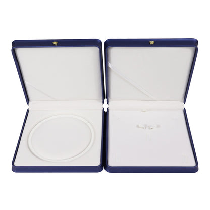 Plastic Necklace Box For Love Charms, 1 Piece, White Jewelry Packaging