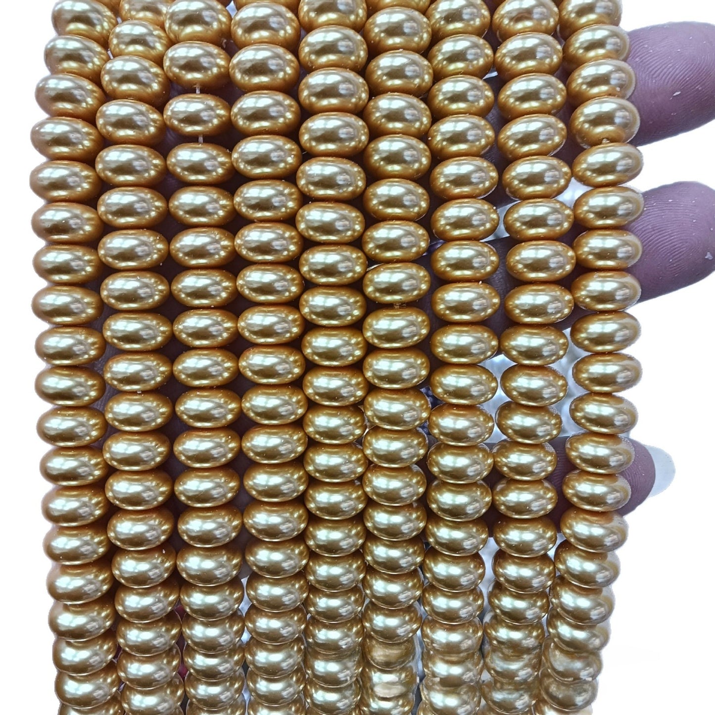 1 Piece Pink Imitation Pearl Beads With Smooth Surface, Perfect For DIY Love Charms Jewelry Accessories