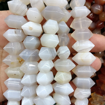 Natural Stone Spot Love Charms For DIY Jewelry Making