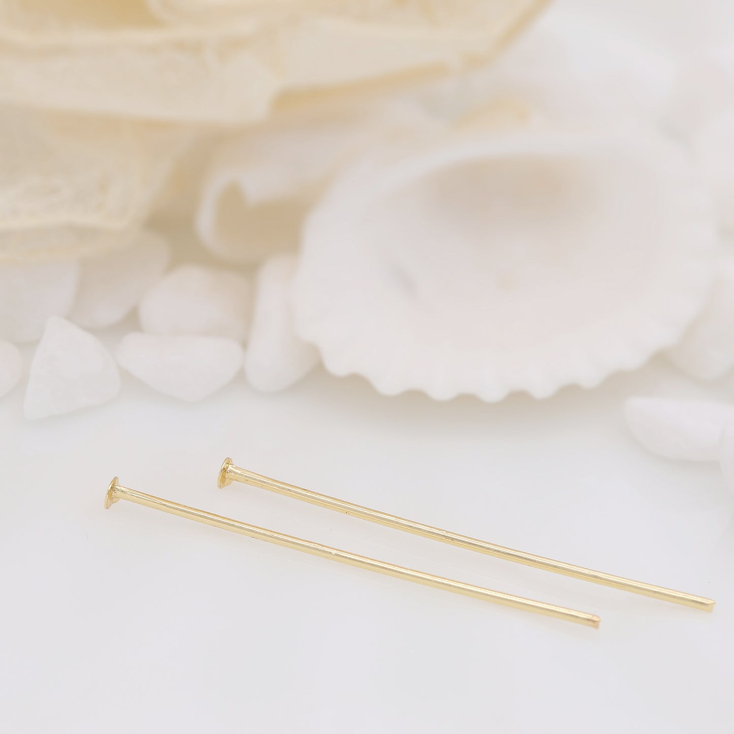 100 PCS/Package Copper Jewelry Pins For Crafting And Accessories