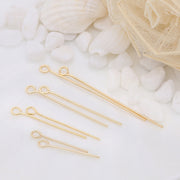 14K Gold Nine-Character Needle