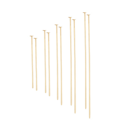 100 PCS/Package Copper Jewelry Pins For Crafting And Accessories
