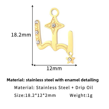 Moon Pendant For Love Charms Featuring Elegant Design