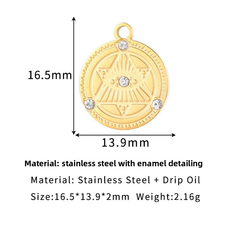 Moon Pendant For Love Charms Featuring Elegant Design