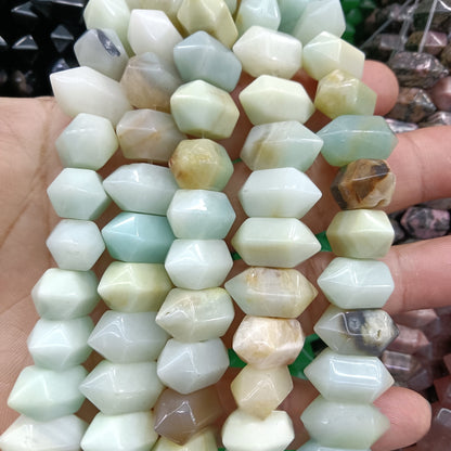Natural Stone Spot Love Charms For DIY Jewelry Making