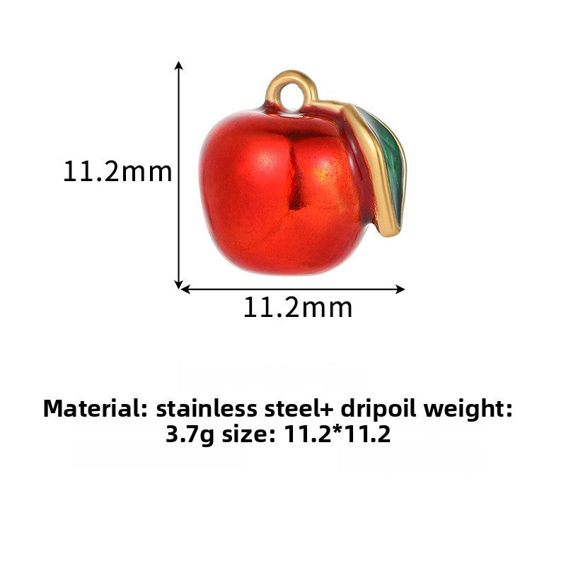 Pastoral Fruit Pendant For Love Charms, Featuring Elegant Design And Charming Appeal