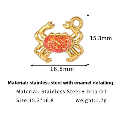 Sweet Ocean Pendant For Love Charms Featuring Elegant Design