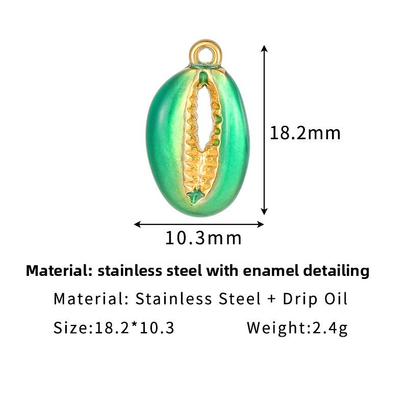 Sweet Ocean Pendant For Love Charms Featuring Elegant Design