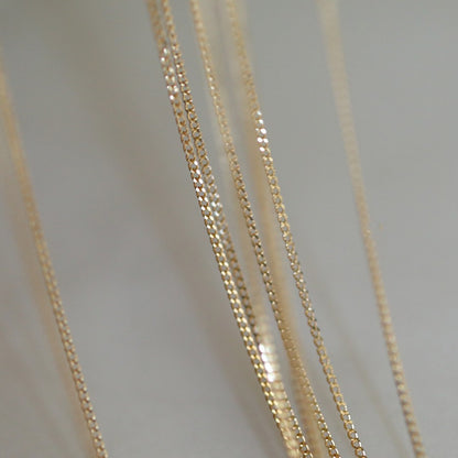For Love Charms Necklace In 925 Sterling Silver With 14K Real Gold Plated Finish, Available In Golden