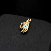 14K Gold H-6876 Green