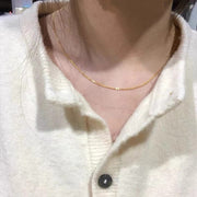 Gold -O-shaped Chain [40+5]