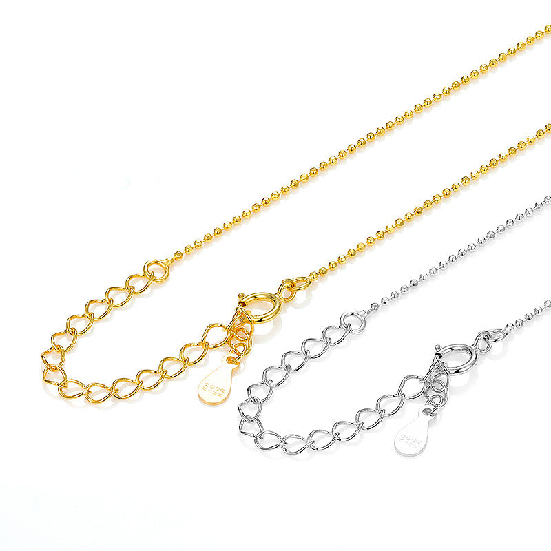 925 Sterling Silver Necklace For Love Charms, Silver, 1 Piece