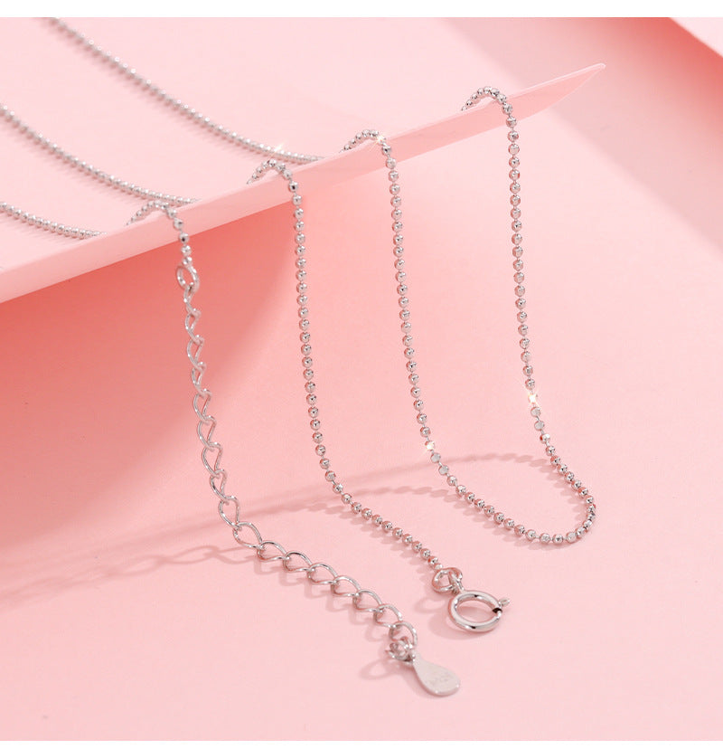 925 Sterling Silver Necklace For Love Charms, Silver, 1 Piece