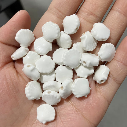 Ceramics Shell Love Charms Jewelry Accessories In Colour