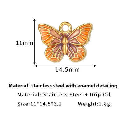 Butterfly Pendant For Love Charms, Elegant Design Perfect For Gift Giving