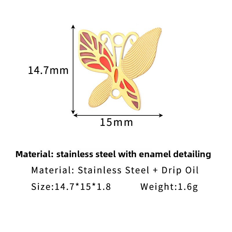 Butterfly Pendant For Love Charms, Elegant Design Perfect For Gift Giving