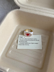 Red Love Ring JZ0239