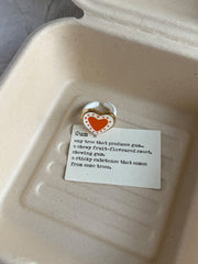 Orange Love Ring JZ0240