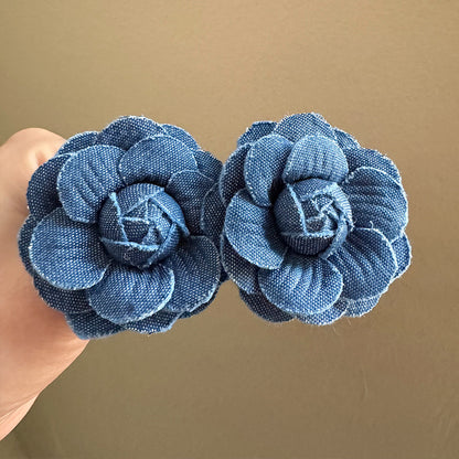 Sweet Multicolor Acrylic Flowers Tassel For Women Daily Wear
