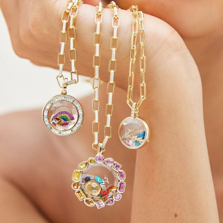 Heart Shape Copper Love Charms Jewelry Accessories Featuring Elegant Design