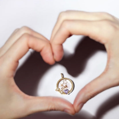 Heart Shape Copper Love Charms Jewelry Accessories Featuring Elegant Design