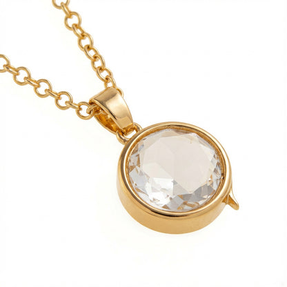 Copper Animal Love Charms Necklace For Women Featuring Transparent Zircon Inlay, 1 Piece