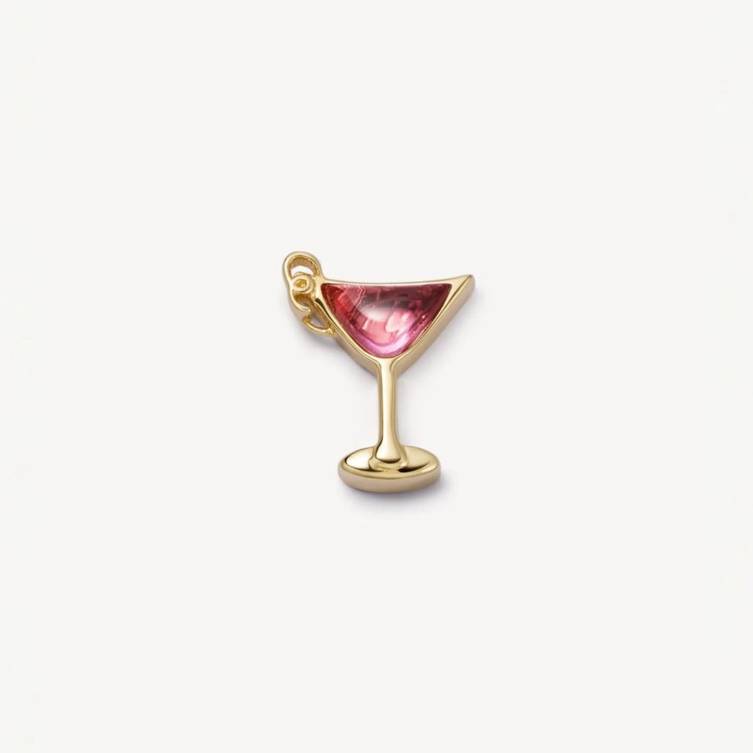 Rainbow Copper Love Charms Jewelry Accessories In Colour