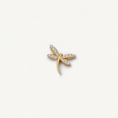 Copper Animal Love Charms Necklace For Women Featuring Transparent Zircon Inlay, 1 Piece