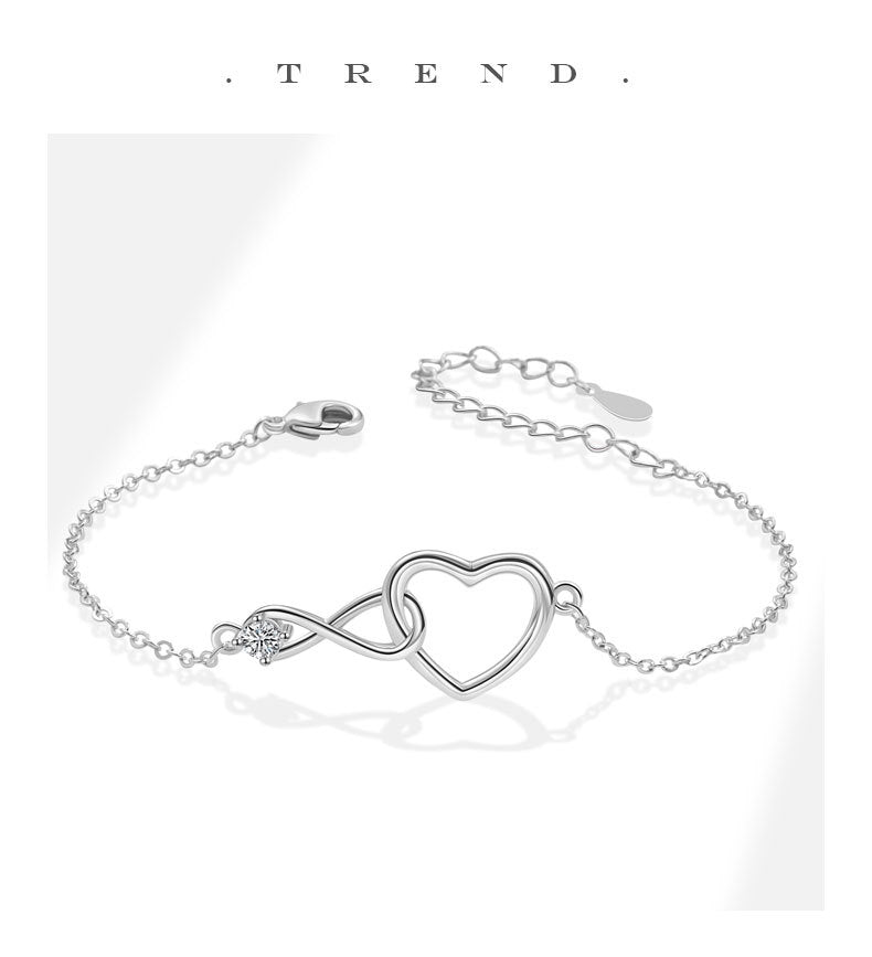 Heart Shape Necklace For Women Featuring Electroplated Copper With Cable Chain, Elegant Jewelry Set