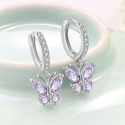 Blue June (Butterfly Earrings)