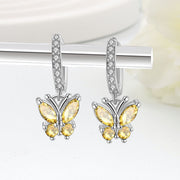 Golden November (Butterfly Earrings)