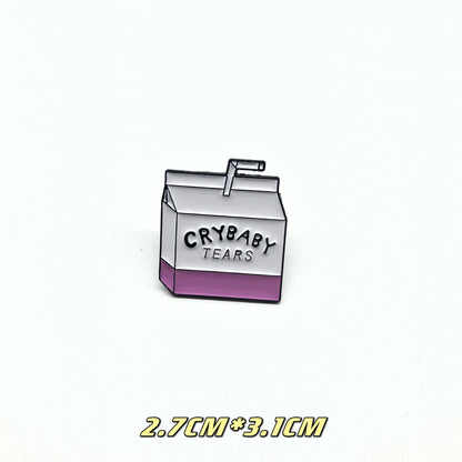 AJ Sneakers Metal Badge Trendy Gift Collaboration Badge Bag Decoration Geometric Alloy Badge