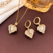 XL138 Love Heart Set Gold