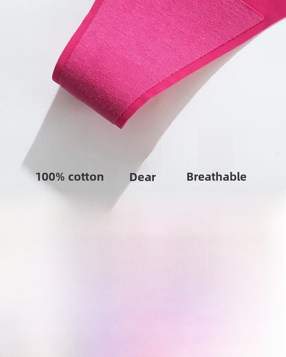 Seamless Solid Color Bikini Panties For Women In Low Waist Design, Made Of Nylon, Suitable For All Seasons