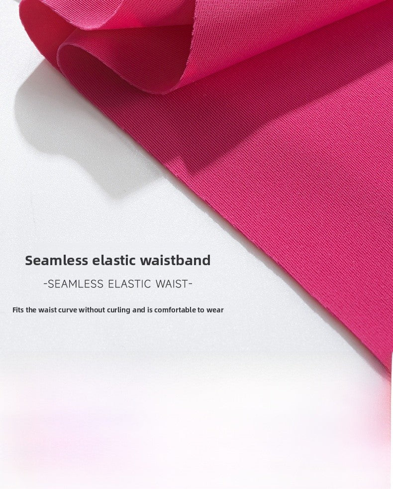 Seamless Solid Color Bikini Panties For Women In Low Waist Design, Made Of Nylon, Suitable For All Seasons