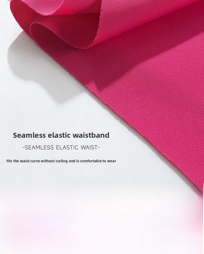 Seamless Solid Color Bikini Panties For Women In Low Waist Design, Made Of Nylon, Suitable For All Seasons