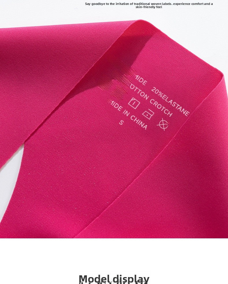 Seamless Solid Color Bikini Panties For Women In Low Waist Design, Made Of Nylon, Suitable For All Seasons