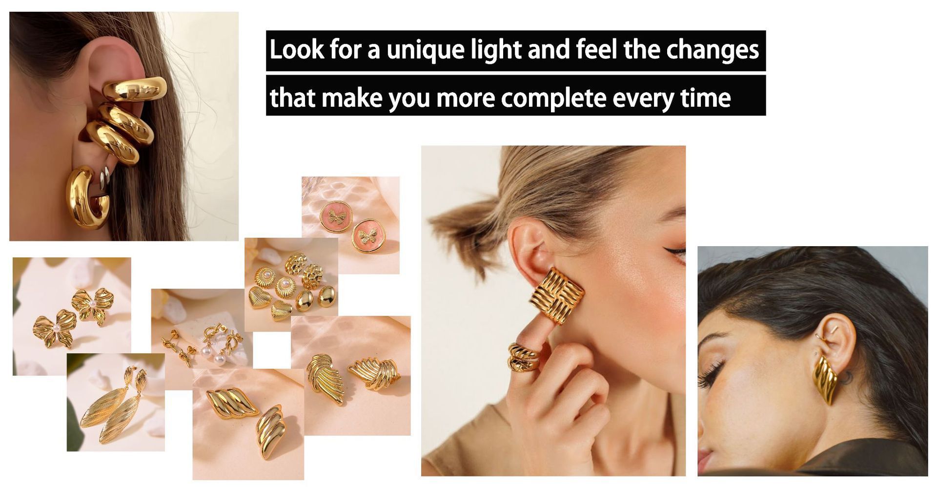 Sweet Conch Earrings For Women In 304 Stainless Steel With Enamel Craft