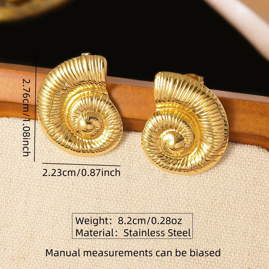 Starfish Earrings For Everyday Wear In Simple Style Made Of Durable Titanium Steel