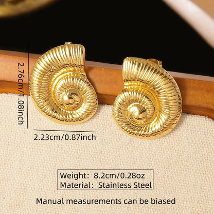 Starfish Earrings For Everyday Wear In Simple Style Made Of Durable Titanium Steel