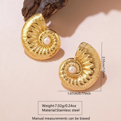 Starfish Earrings For Everyday Wear In Simple Style Made Of Durable Titanium Steel