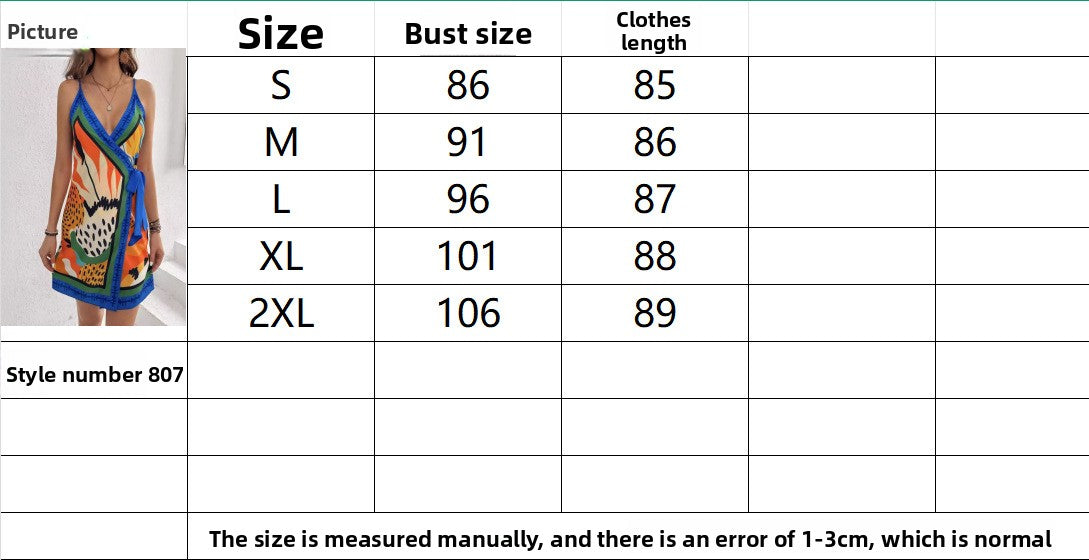 Floral Sleeveless V Neck Casual Regular Dress In Polyester Fabric With Above Knee Length