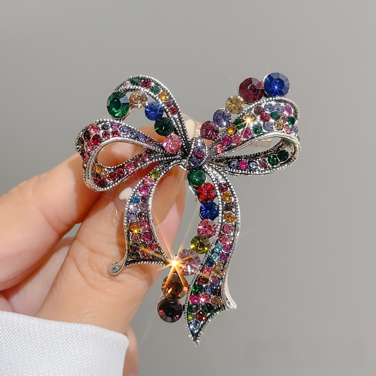 Chinese Ancient Style Lapel Pin High-End Light-Proof Suit Jacket Autumn Winter Accessories