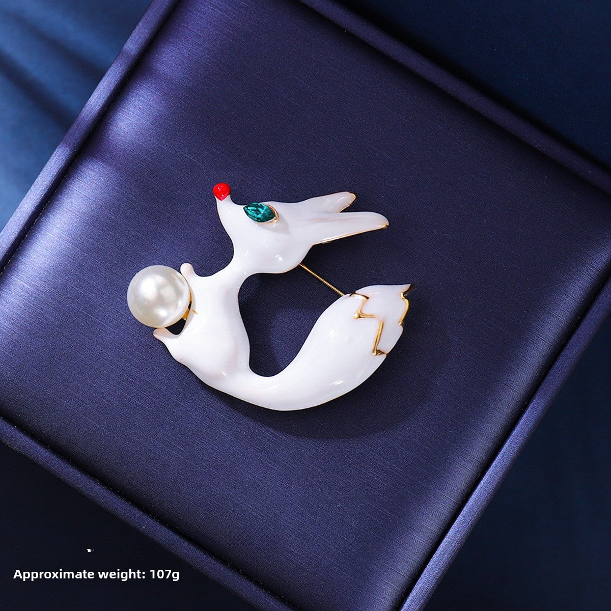 Chinese Ancient Style Lapel Pin High-End Light-Proof Suit Jacket Autumn Winter Accessories