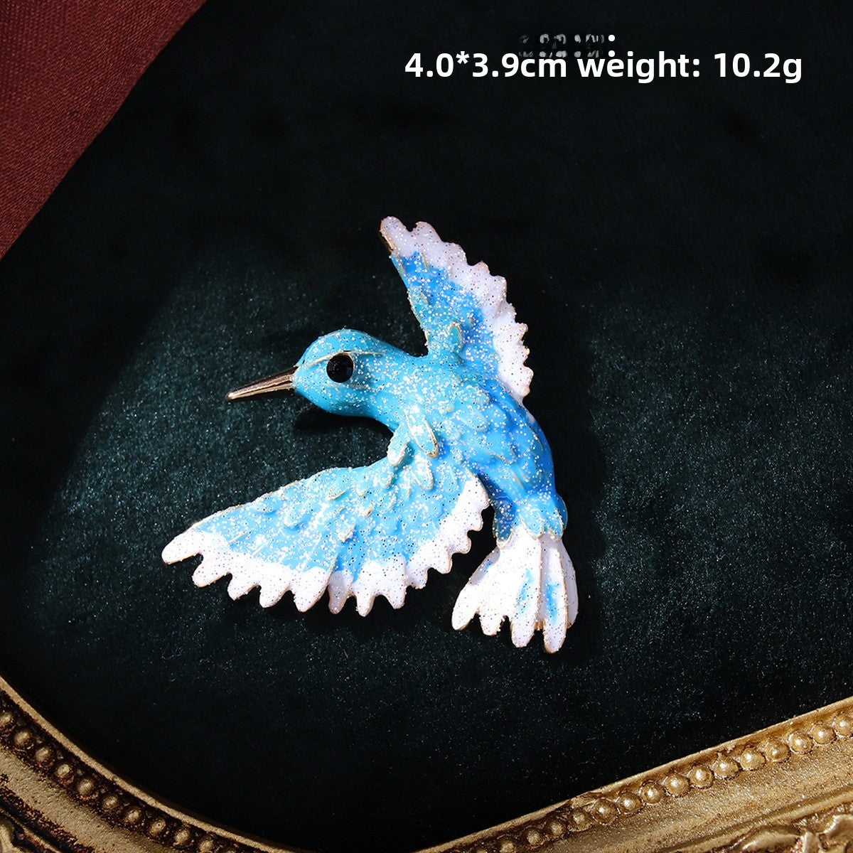 Chinese Ancient Style Lapel Pin High-End Light-Proof Suit Jacket Autumn Winter Accessories