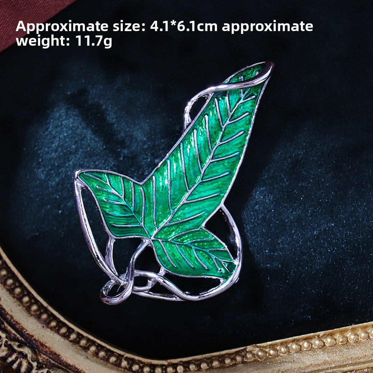 Chinese Ancient Style Lapel Pin High-End Light-Proof Suit Jacket Autumn Winter Accessories