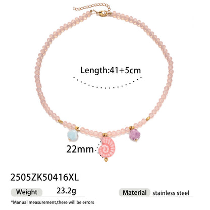 For Women Pastoral Style Necklace Featuring Elegant Design